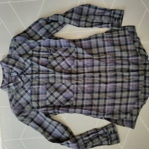 Fox Green plaid button down